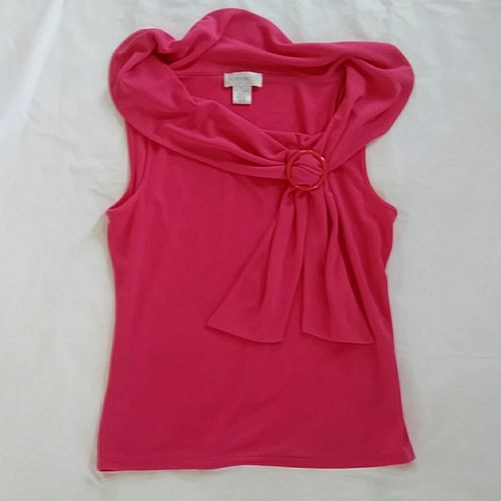 Norton & Co. NWO pink sleeveless top